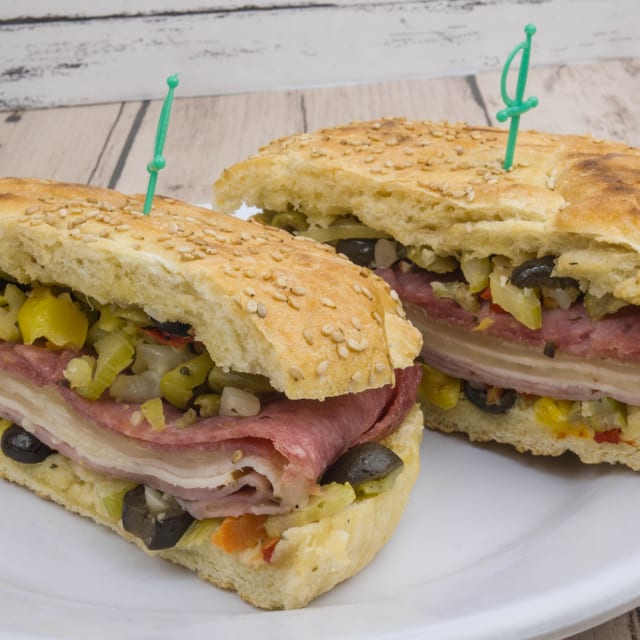 Famous Muffuletta.
