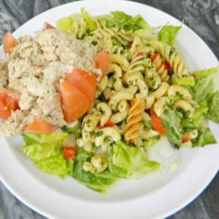 Stuffed Tomato Plate