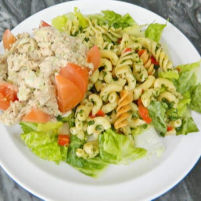 Stuffed Tomato Plate.