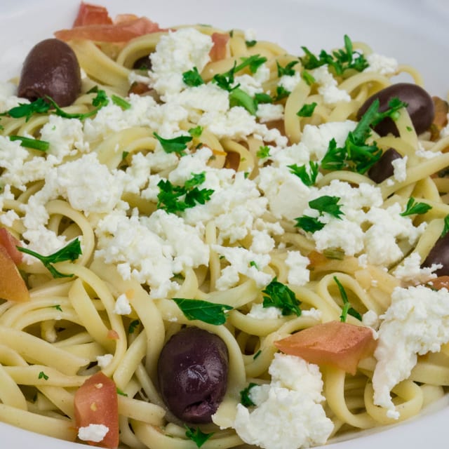Kalamata Pasta Linguini Pasta.
