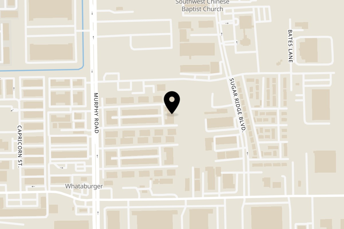 Map showing the location of Fresh and Savory on 12999 murphy rd in Stafford